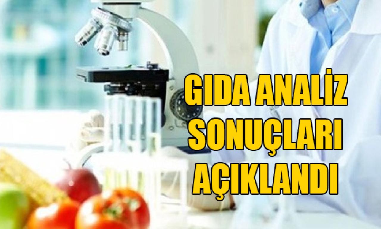 3 üründe sınır üstü ilaç kalıntısı belirleme edildi 