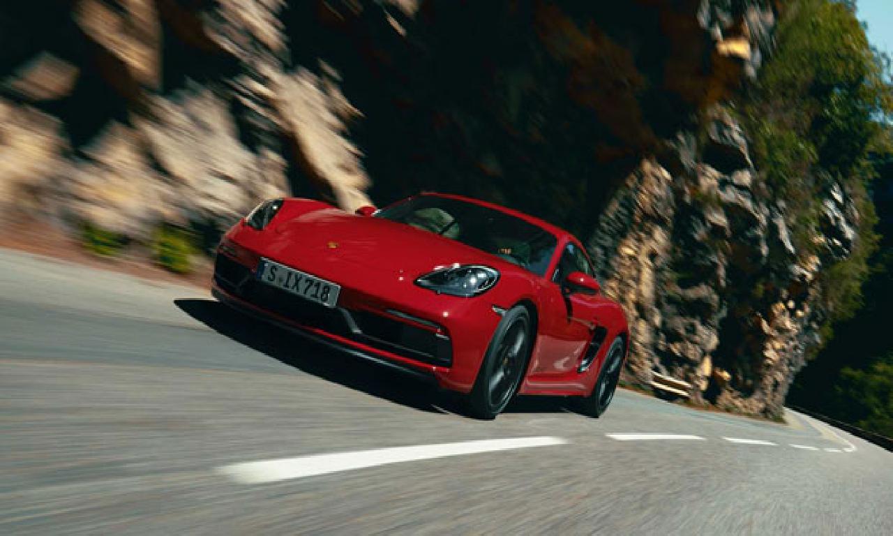 Bu Porsche Cayman'ın motoru, Mustang Coyote V8 ilen değiştirilmiş 