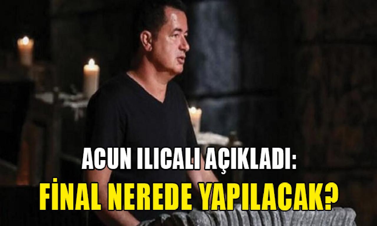 Acun Ilıcalı, Survivor 2020’nin İstanbul’daki biten mekanını açıkladı 