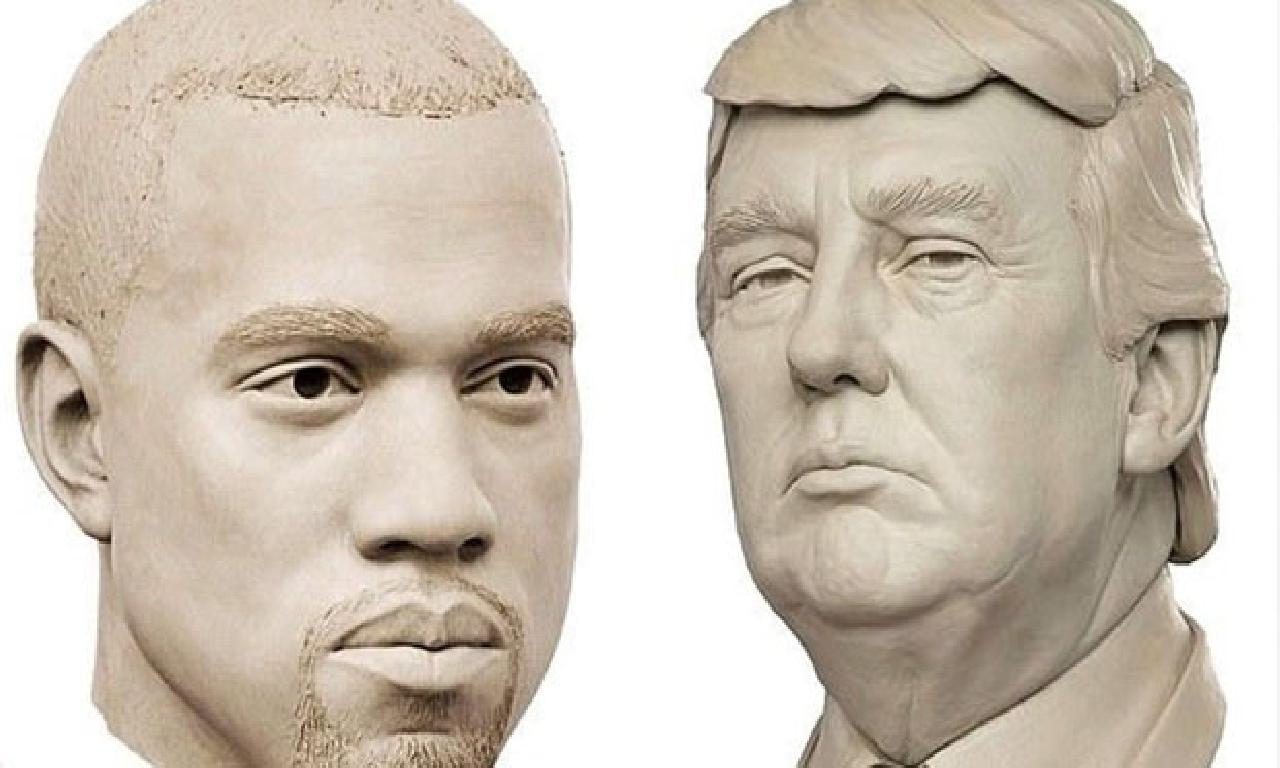 Madame Tussauds Müzesi'nde Kanye West heykeli hazırlığı 