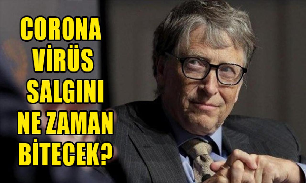 Bill Gates'ten covid-19 açıklaması! 