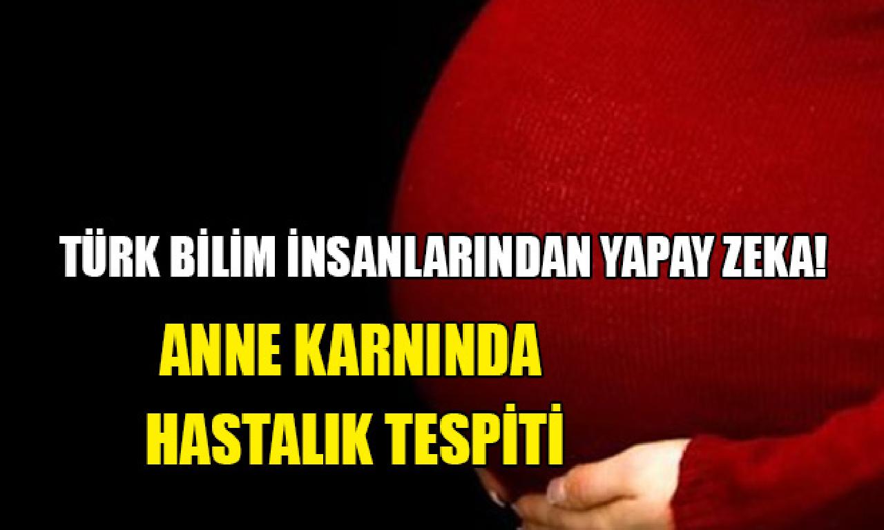 Anne karnındaki bebeğin hastalıkları sun'î böğüş programı ilen belirleme edilebilecek 