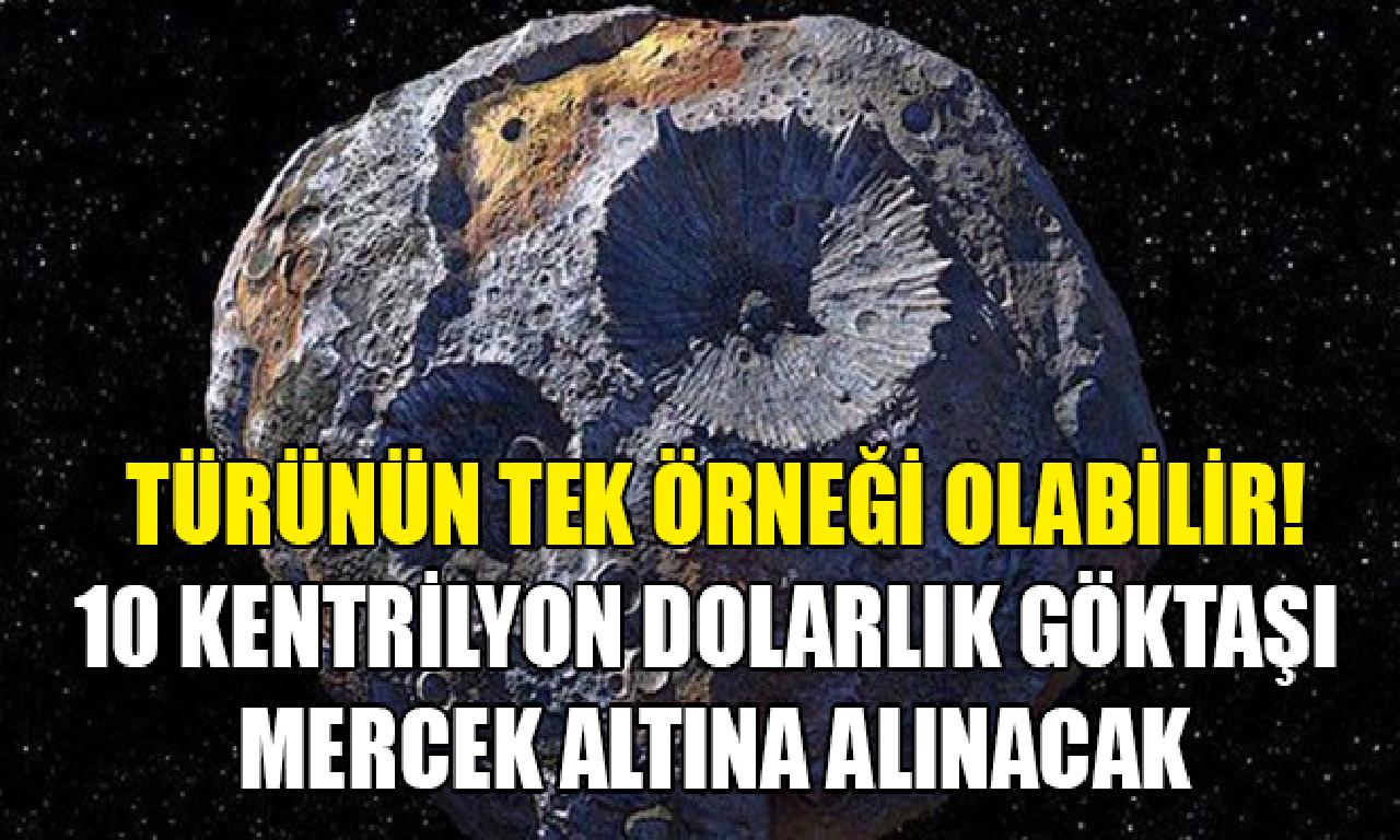 10 kentrilyon dolarlık göktaşı lens altına alınacak 