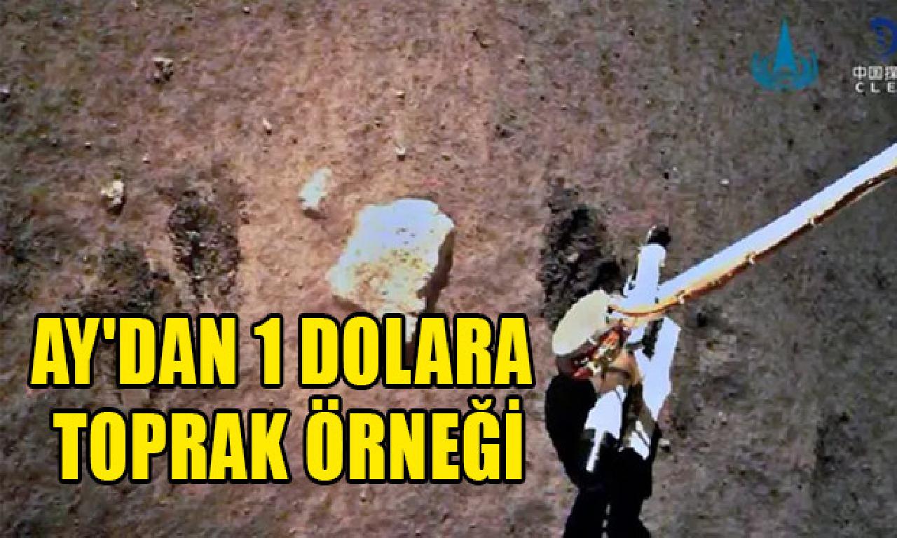 Ay'dan 1 dolara kara örneği 