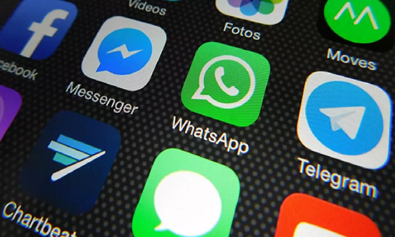 WhatsApp soy kaybediyor, genişlik çok indirilen tatbik Telegram 