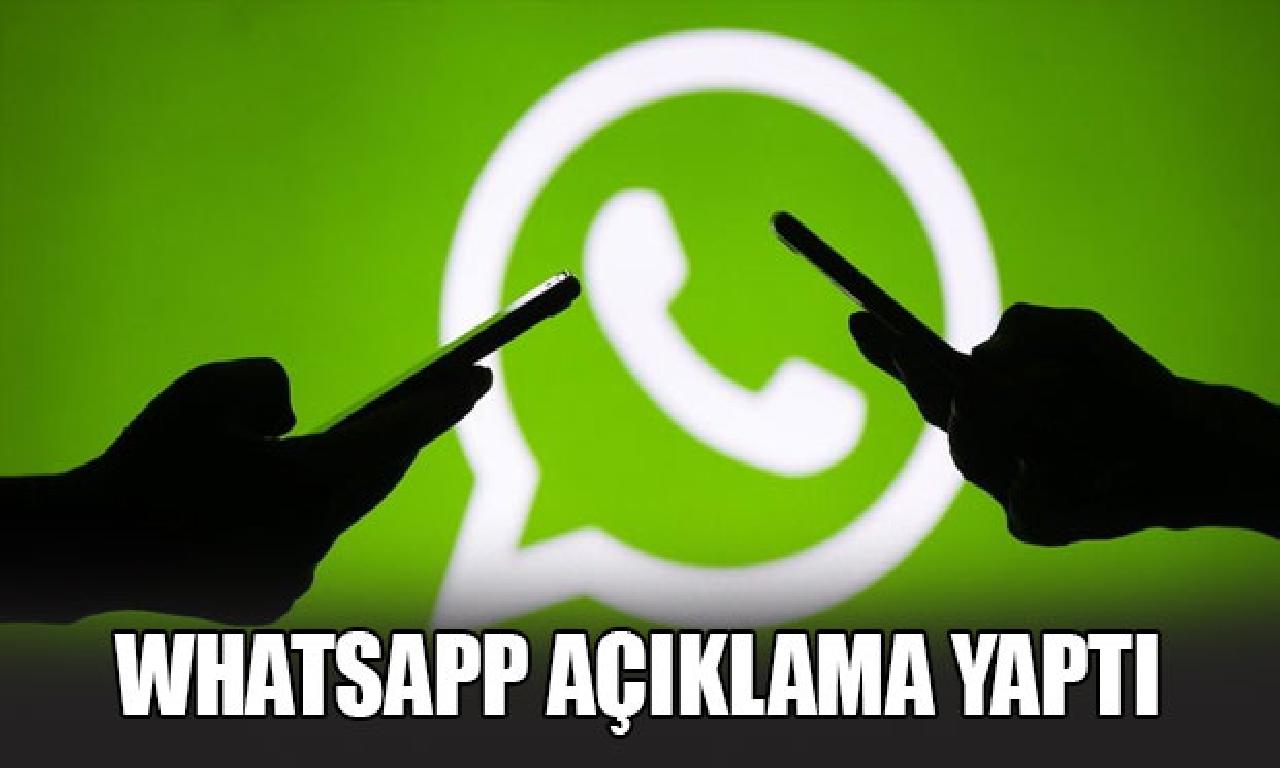 WhatsApp'tan güncelleme açıklaması 