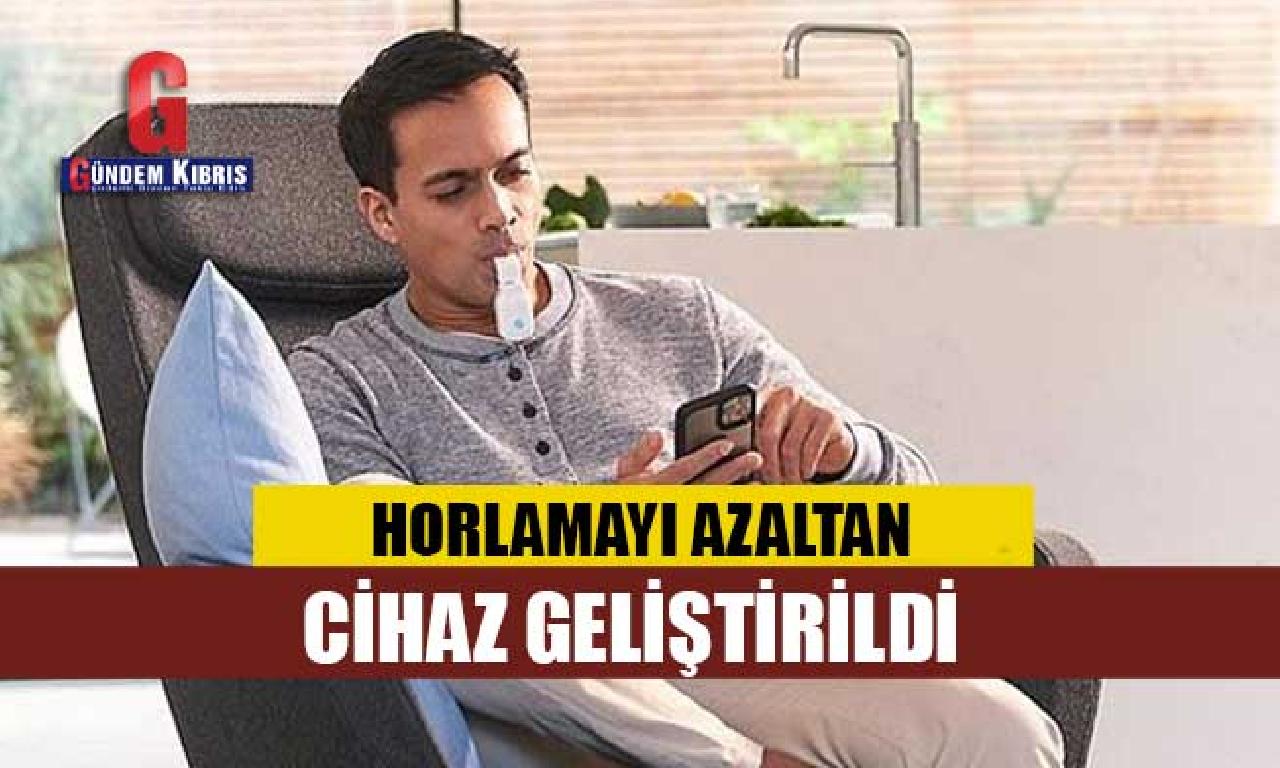 Horlamayı yıpratıcı aygıt geliştirildi 