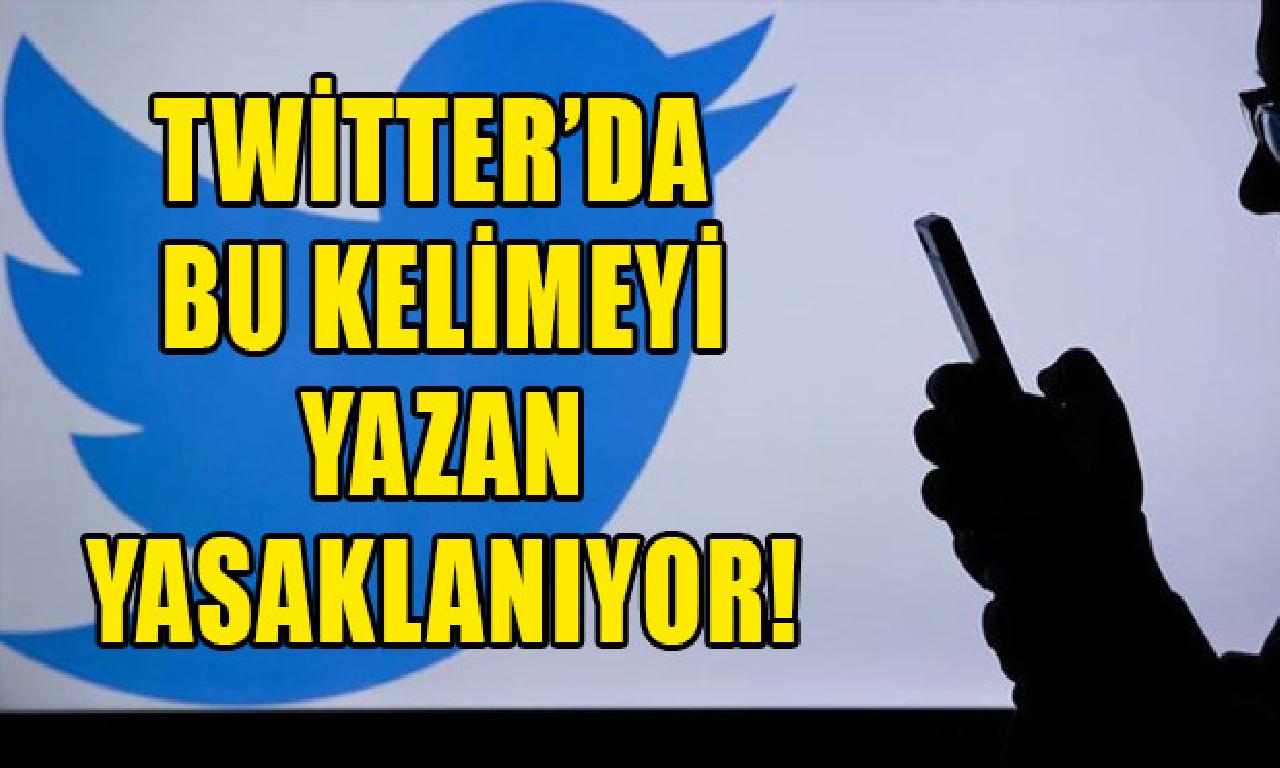 Twitter'da yerde kelimeyi sakın paylaşmayın! 