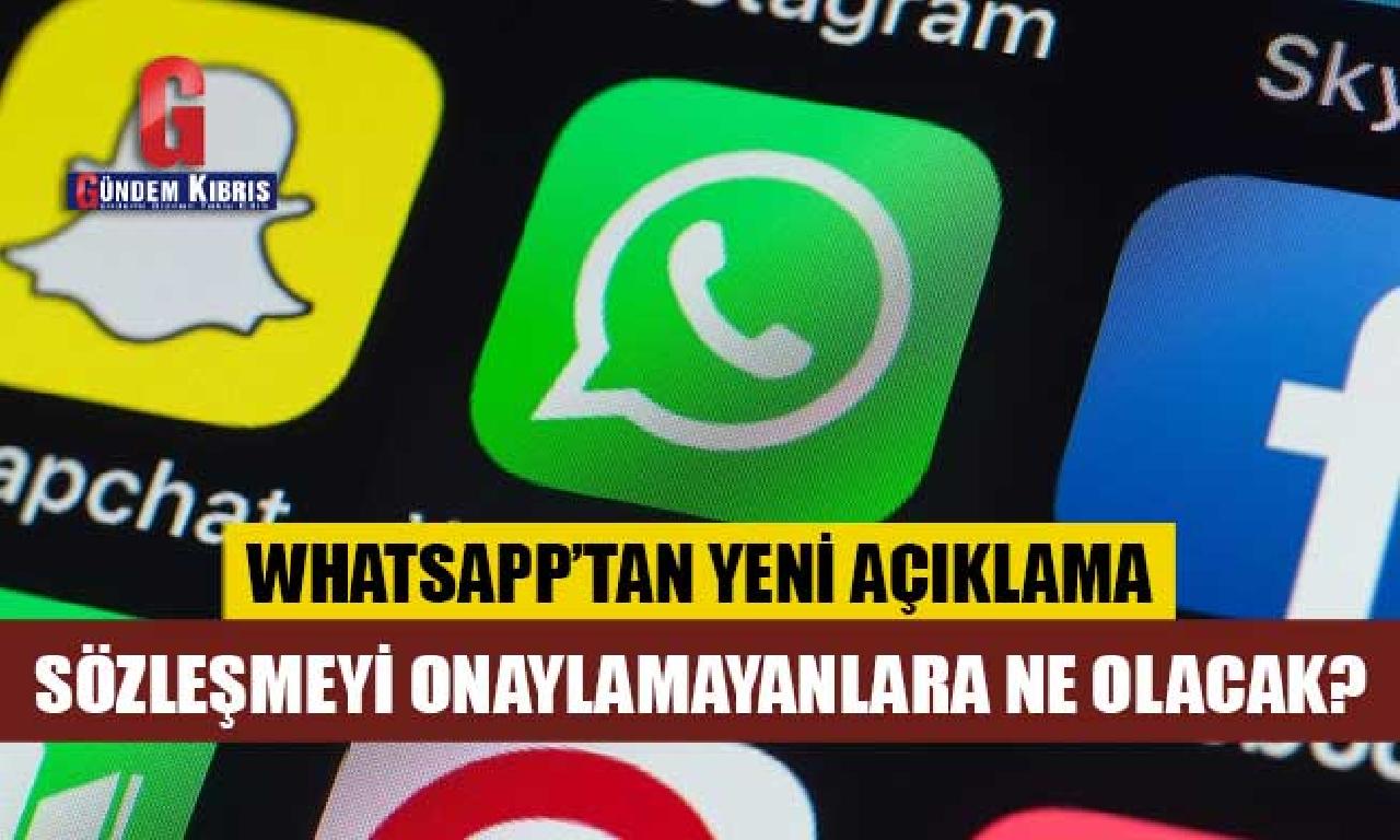 WhatsApp’tan halvet sözleşmesi açıklaması: Onaylamayanlara hangi olacak? 