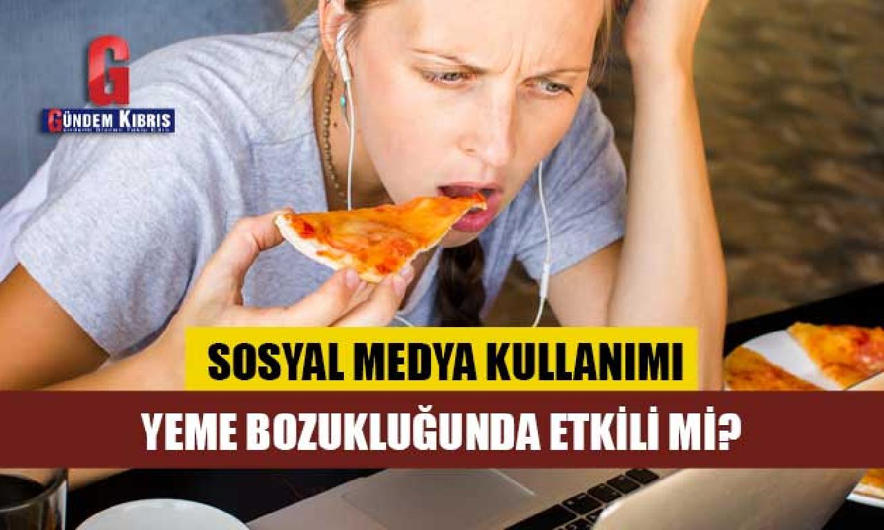 Sosyal iletişim ortamı kullanımı, yiyecek bozukluğunda tesirli mi? 