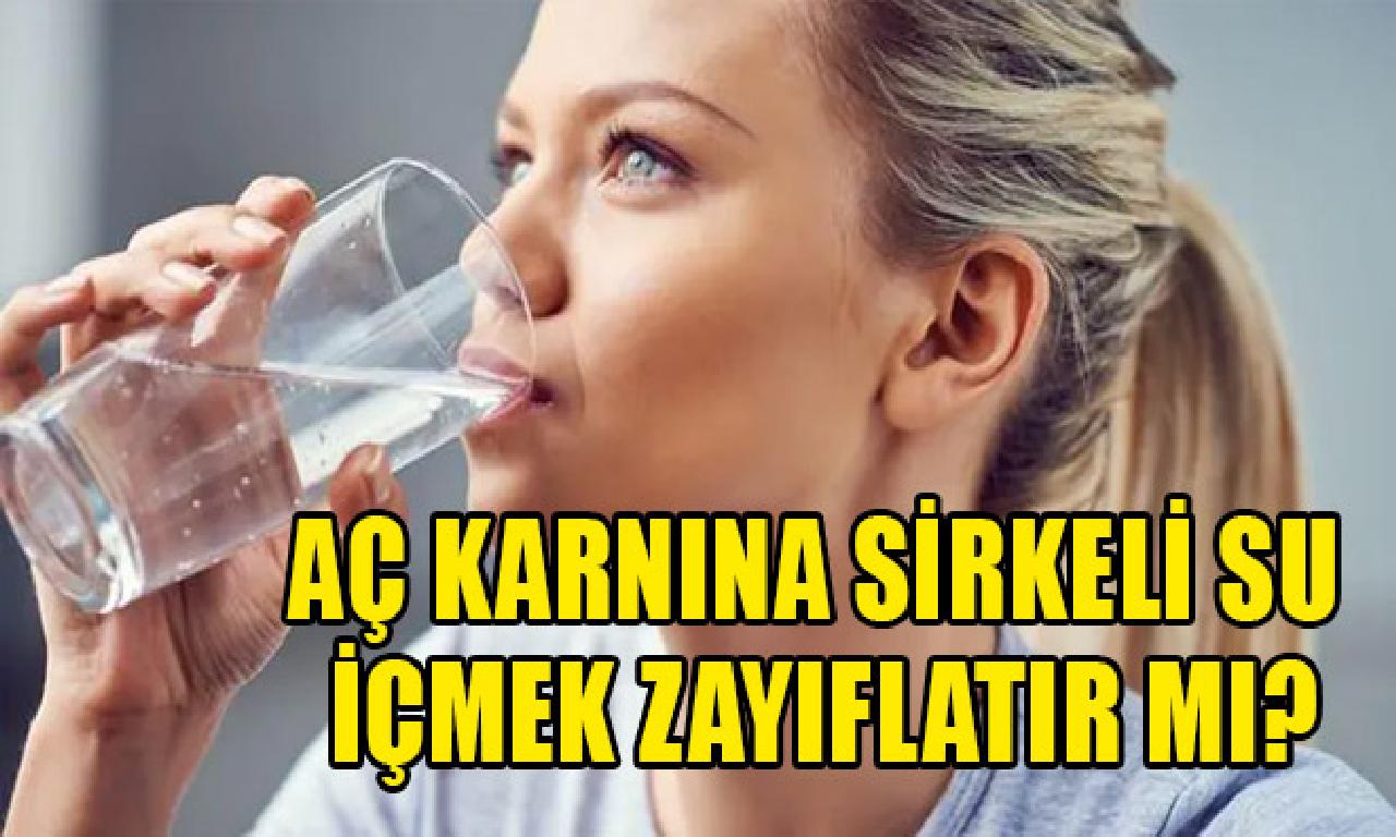 Aç karnına sirkeli sutaşı içmek zayıflatır mı? 