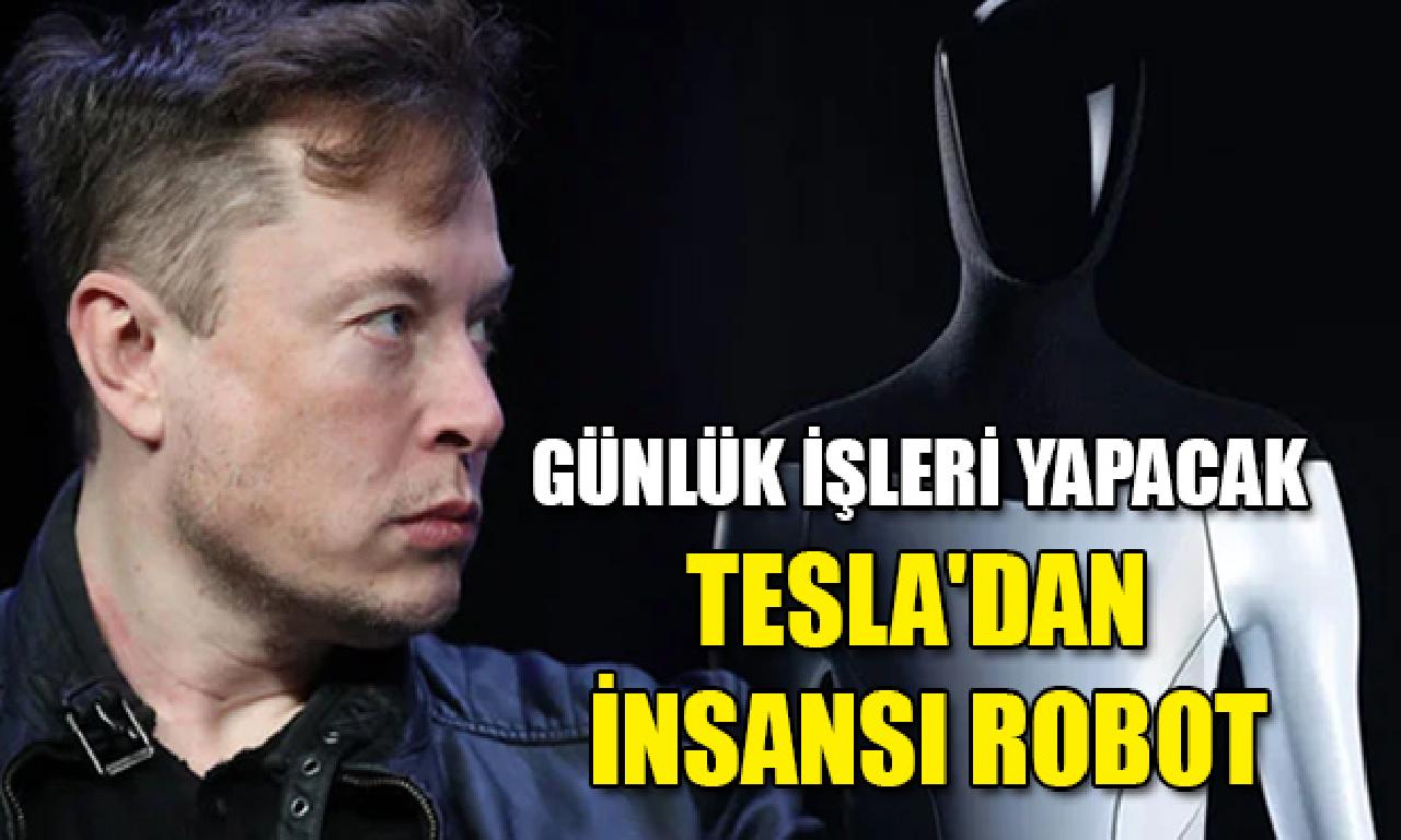 Tesla'dan insansı robot 