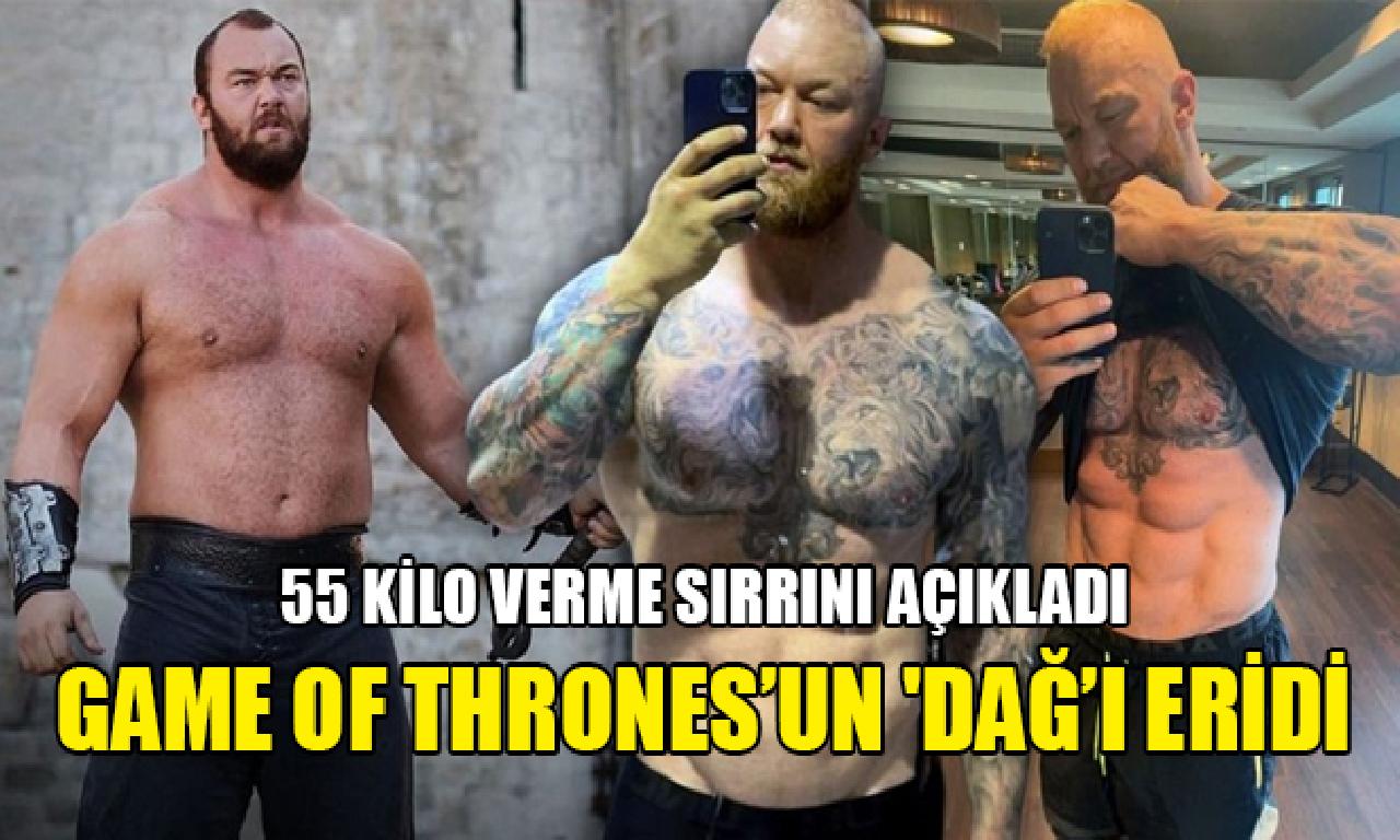 Game sıkıntı Thrones’un Dağ’ı Hafthor Julius Björnsson 55 kaçlık eda sırrını açıkladı 