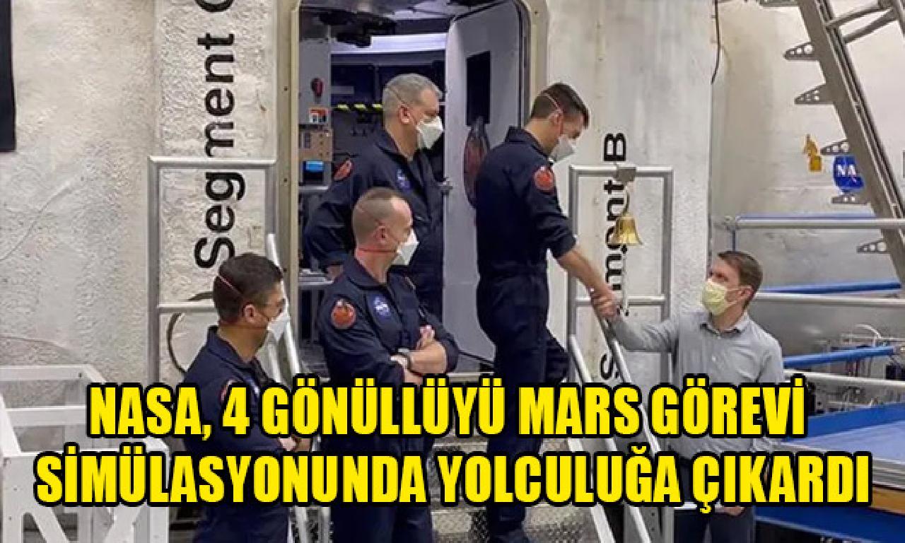 NASA, 4 gönüllüyü Mars görevi simülasyonunda yolculuğa çıkardı 