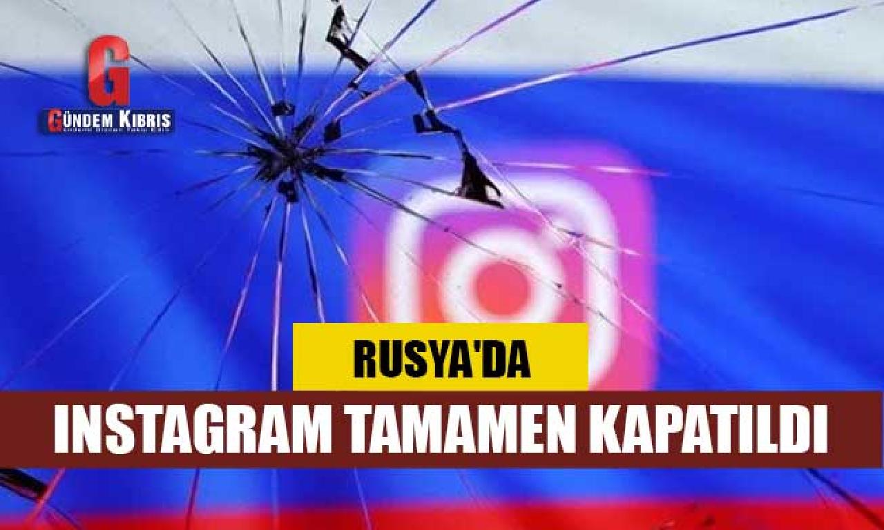 Rusya'da Instagram büsbütün kapatıldı 