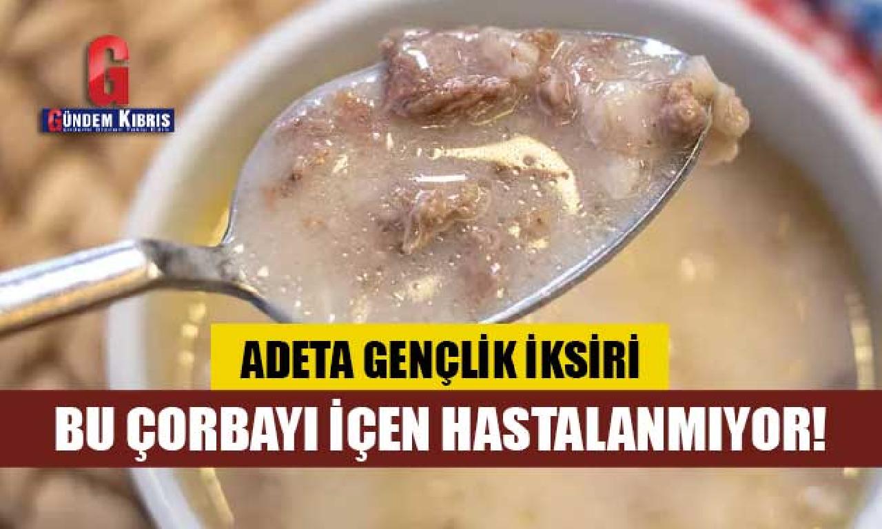 Bu çorbayı içen hastalanmıyor! 