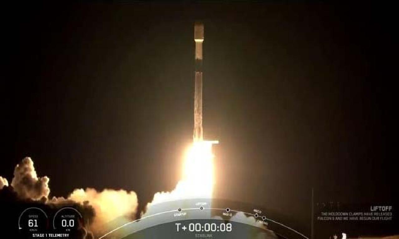 SpaceX, uzaya 53 Starlink uydusu henüz gönderdi 