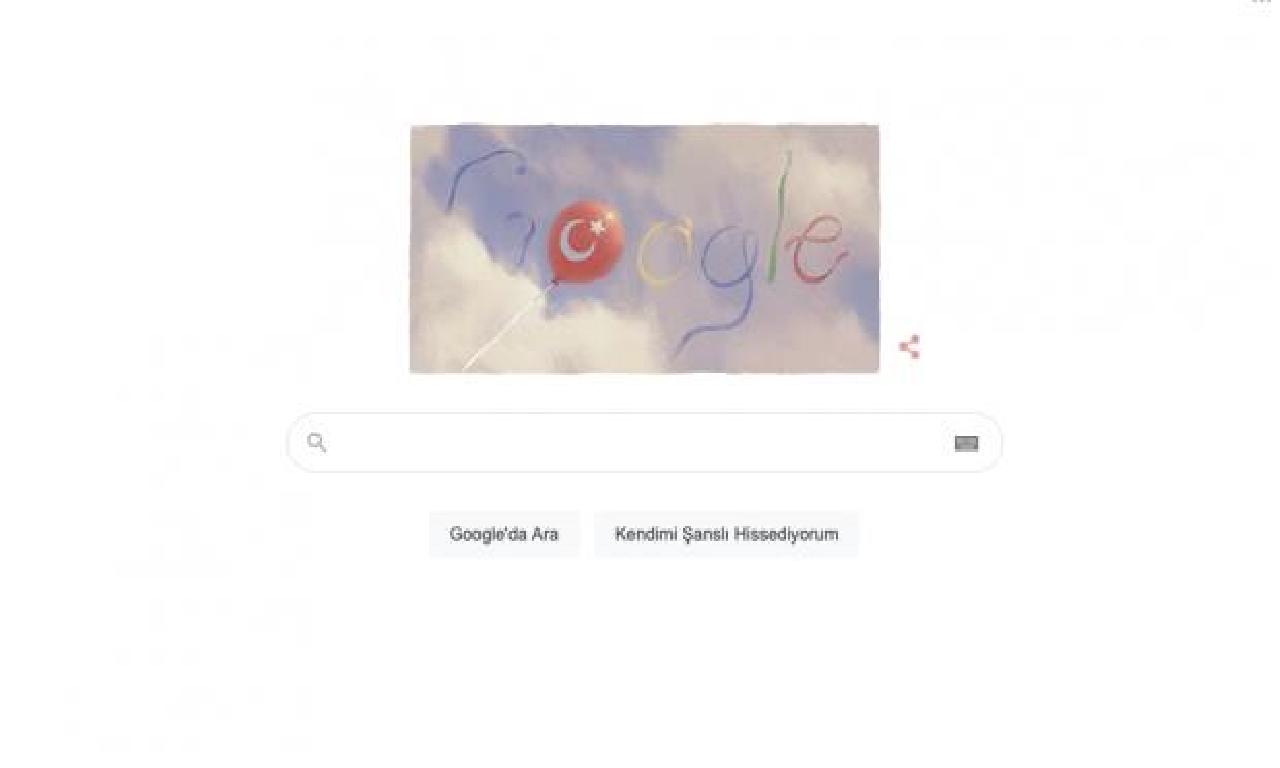 Google'dan 23 Nisan'a özel doodle 