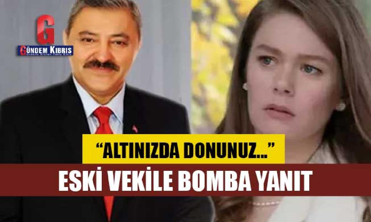 Ahmet Çakar'ın sözlerine Burcu Biricik'ten tepki! 