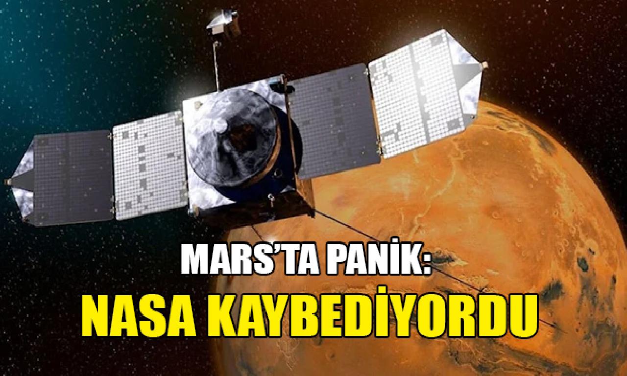 NASA, Mars feza aracını kaybediyordu 
