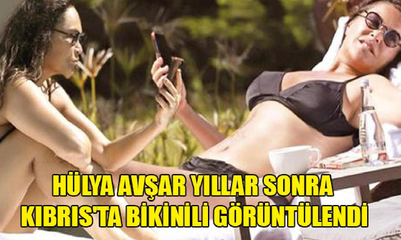 Hülya Avşar yıllar müteakiben Kıbrıs'ta bikinili görüntülendi 