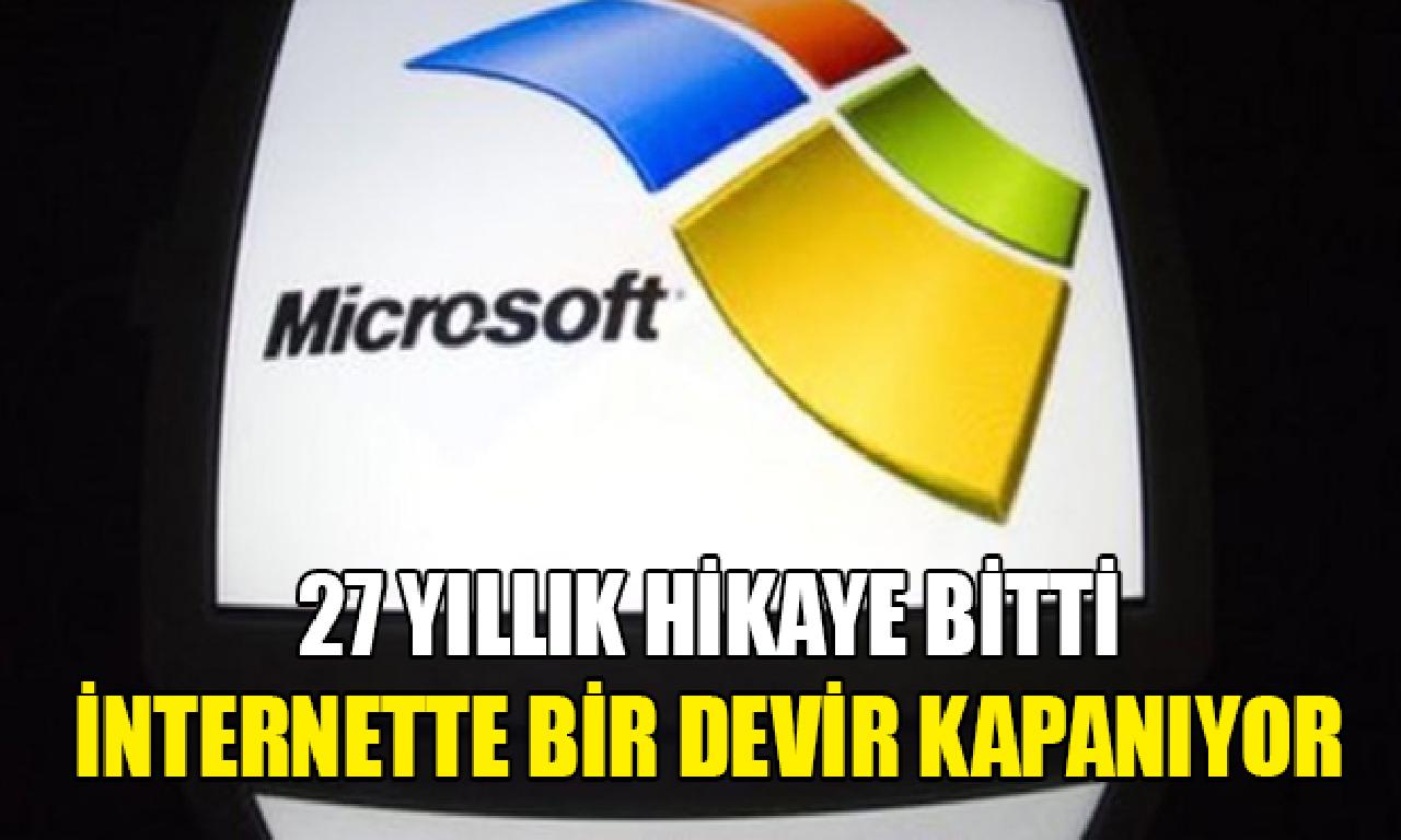 Microsoft tek devirli kapatıyor 