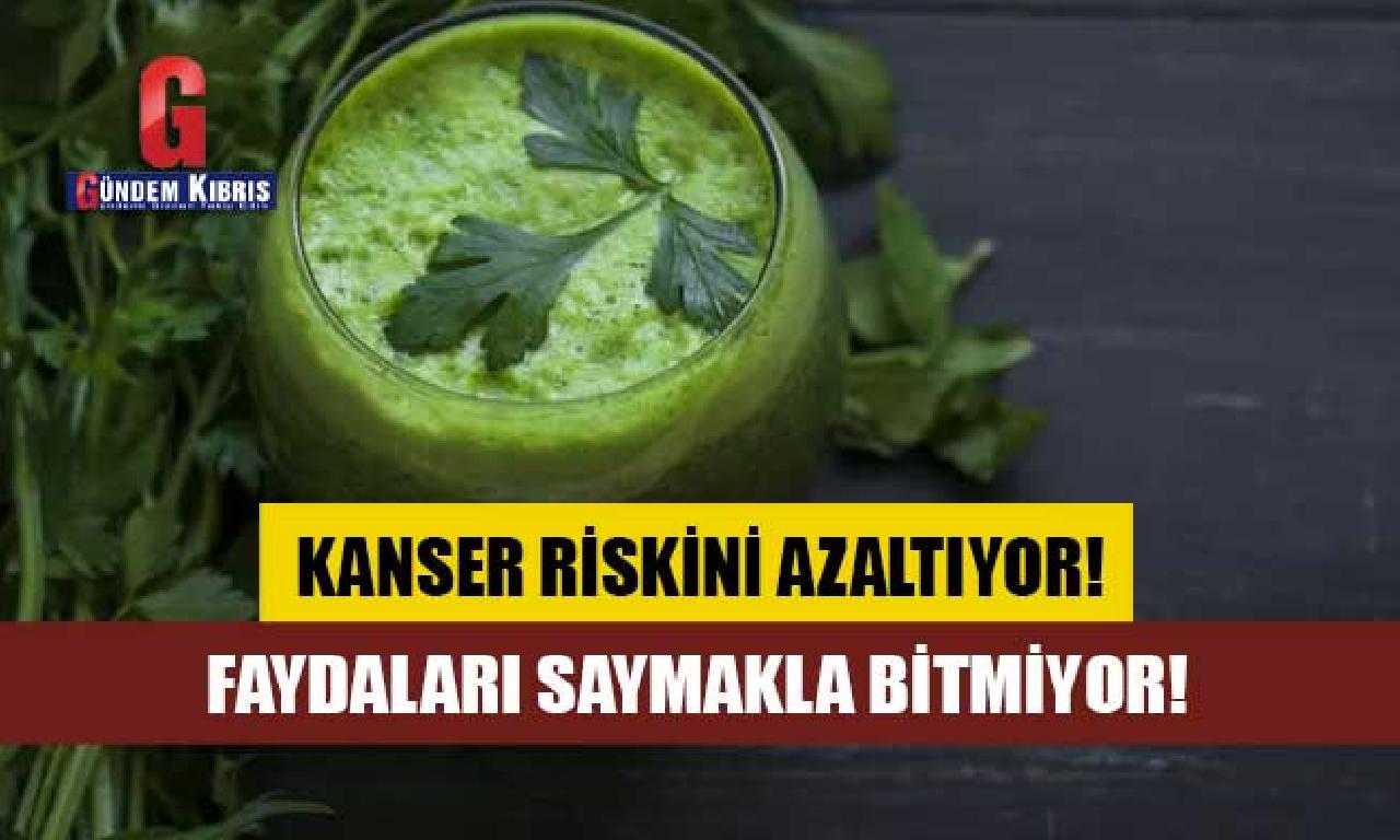 Kanser riskini azaltıyor... Faydaları saymakla bitmiyor! 