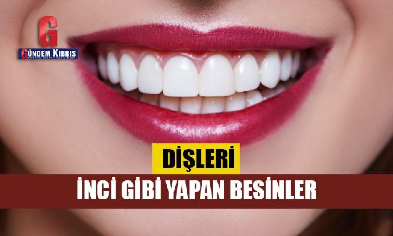 Dişleri değerli imişçesine yapıcı besinler 