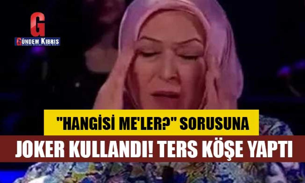 "Hangisi Me'ler?" sorusuna joker kullandı! Ters köşe yaptı... 