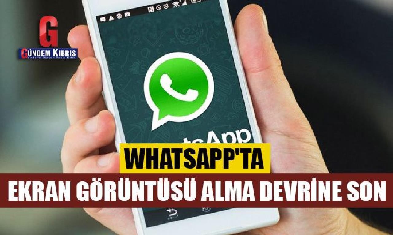 WhatsApp'ta görüntülük görüntüsü alıntı devrine bitimi 