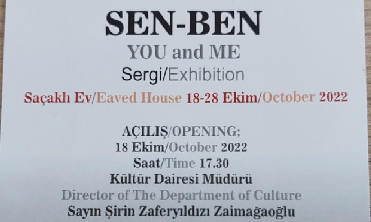 “Sen-Ben” adlı meşher 18 Ekim’de açılacak 