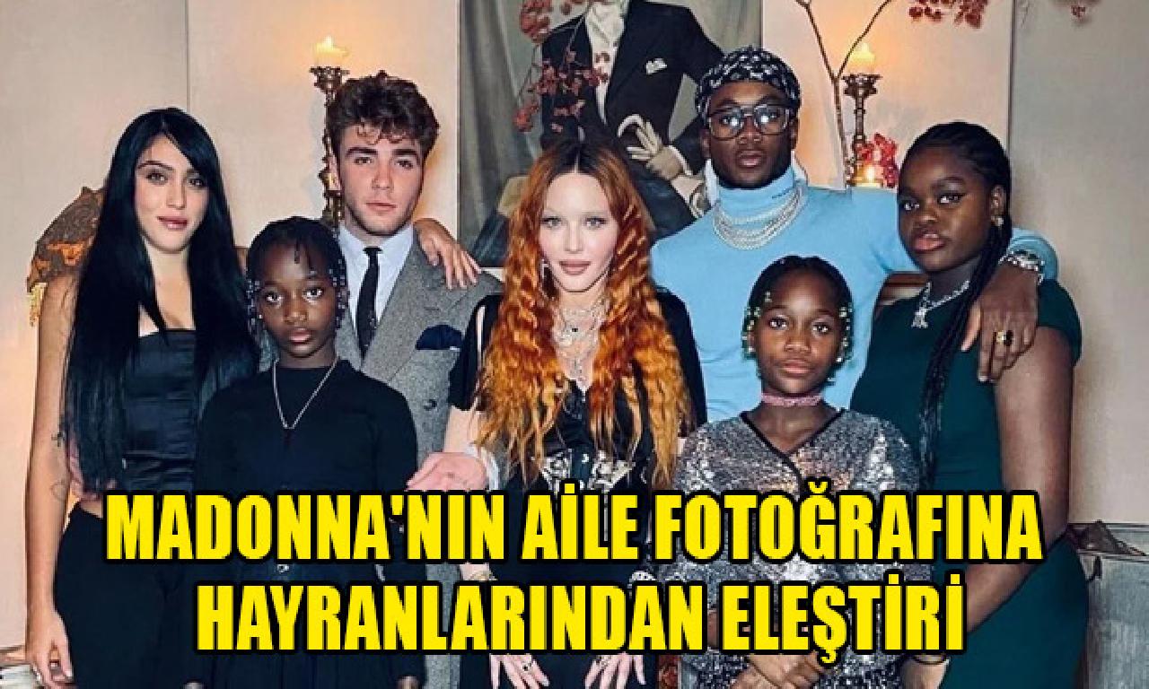 Madonna'nın karı fotoğrafına hayranlarından eleştiri 