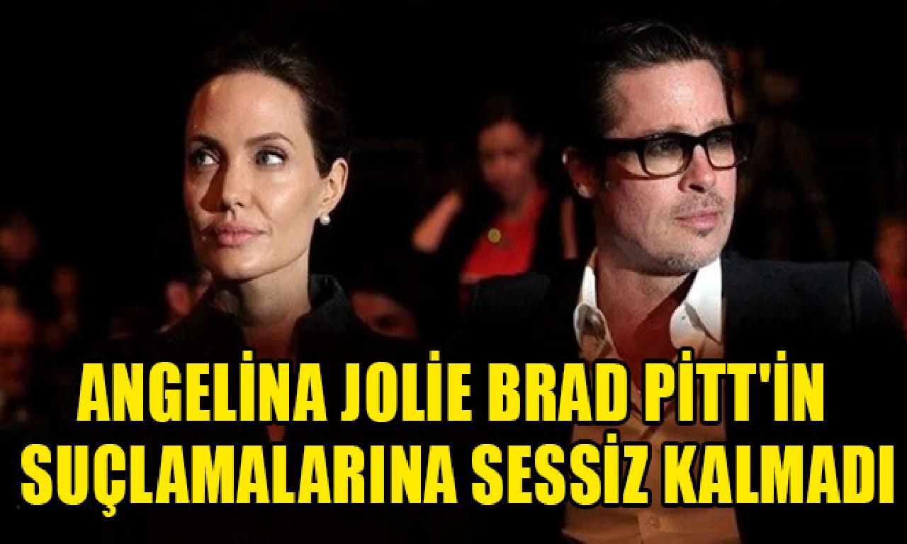 Angelina Jolie Brad Pitt'in suçlamalarına ünsüz kalmadı 