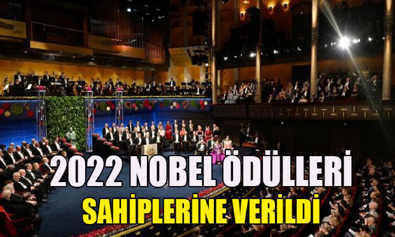 2022 Nobel Ödülleri sahiplerine verildi 