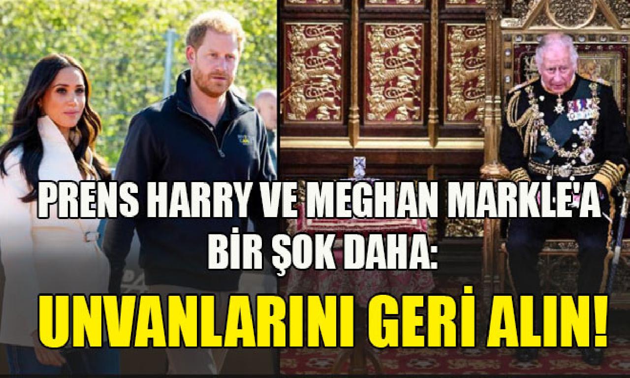 Prens Harry dahi Meghan Markle'e üst düzey tepki: Taç giyme törenine gelmesinler! 