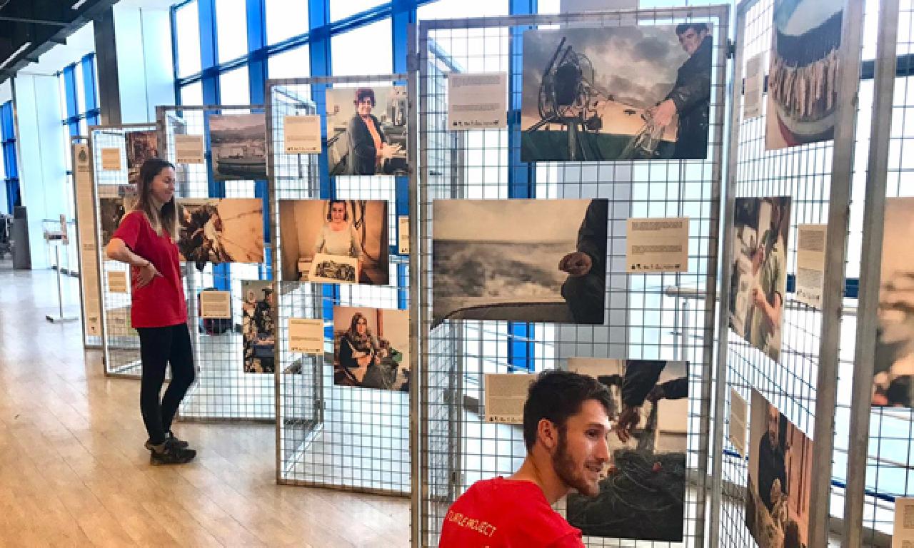 “Kıbrıslı Balıkçıların Hayatı” fotoğraf sergisi Ercan Havalimanı'nda açıldı 