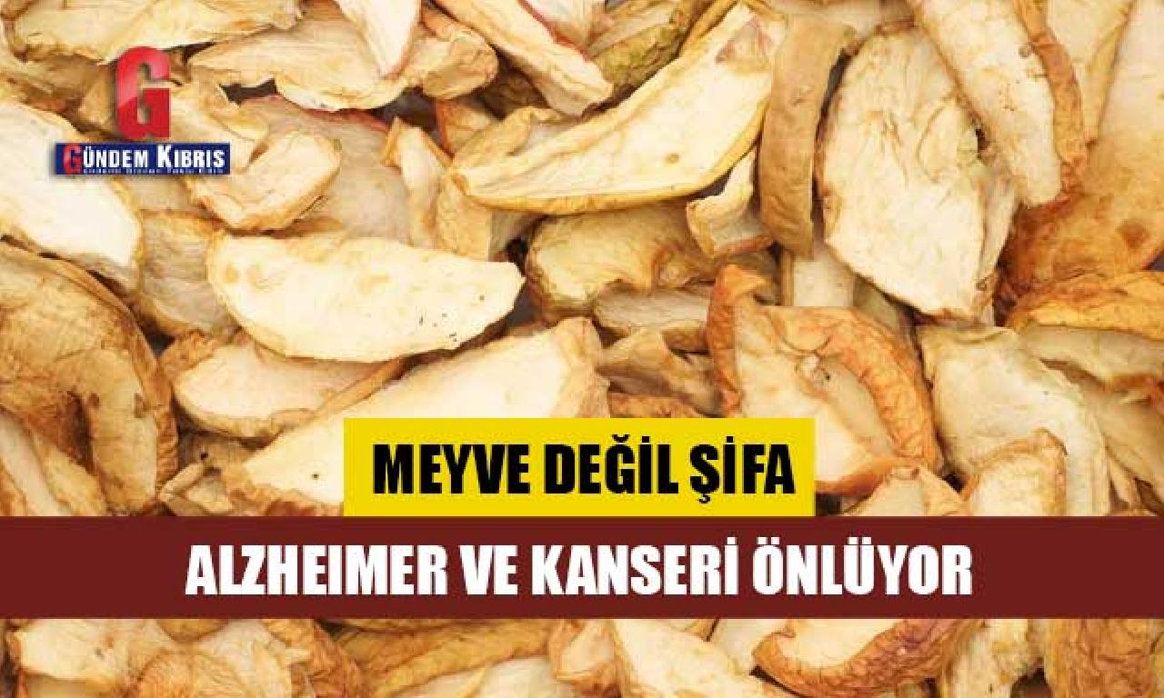 Kolesterolü düşürür, bağışıklığı yükseltir, Alzheimer dahi kanseri önler 