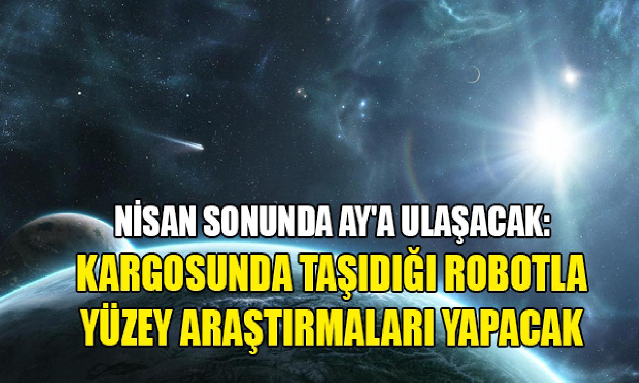 Japon ''Ispace''in feza aracının april sonsuz Ay'a varması bekleniyor 