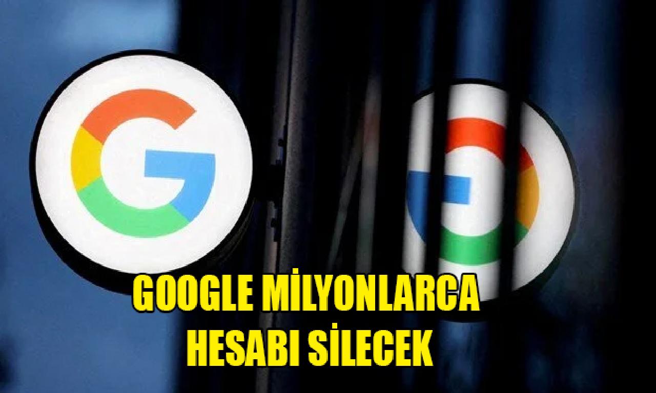 Google milyonlarca hesabı paspas 