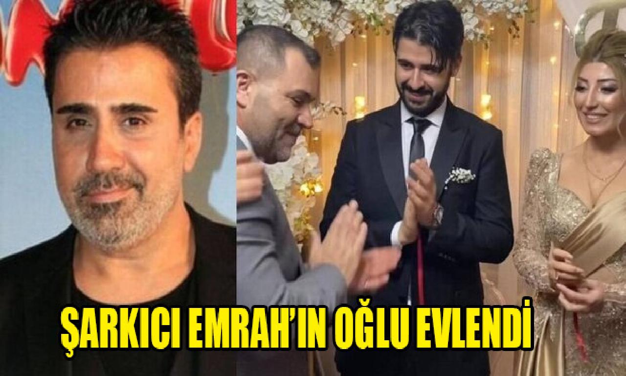 Emrah'ın oğlu Tayfun Erdoğan, Eda İrap ilen evlendi 