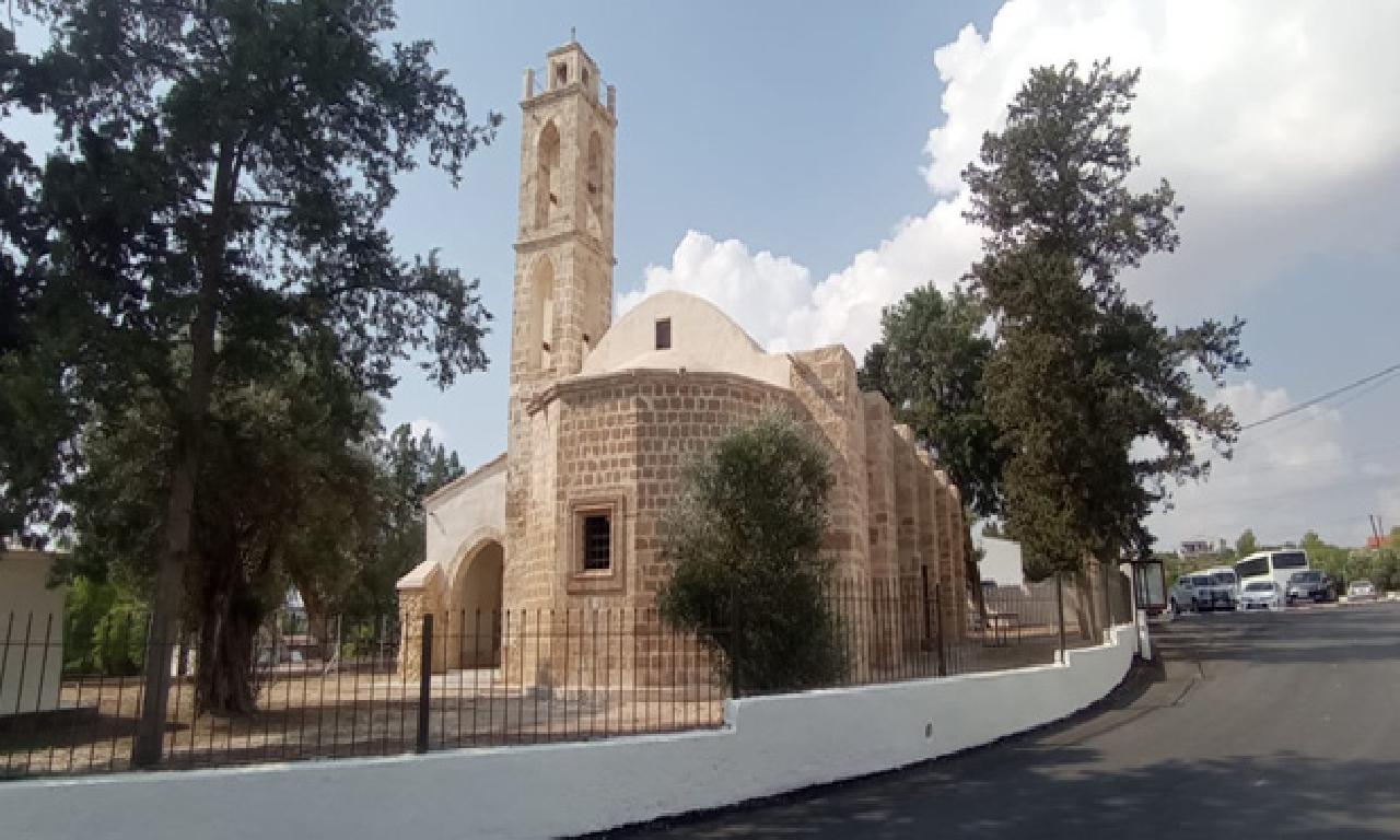 Aygün köyündeki Agios Georgios Kilisesi’ndeki çalışmalar tamamlandı 