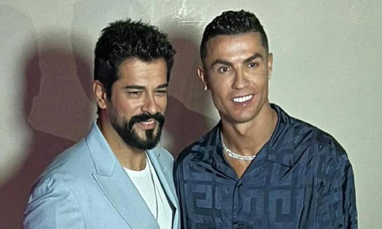 Burak Özçivit ilen Ronaldo buluştu 
