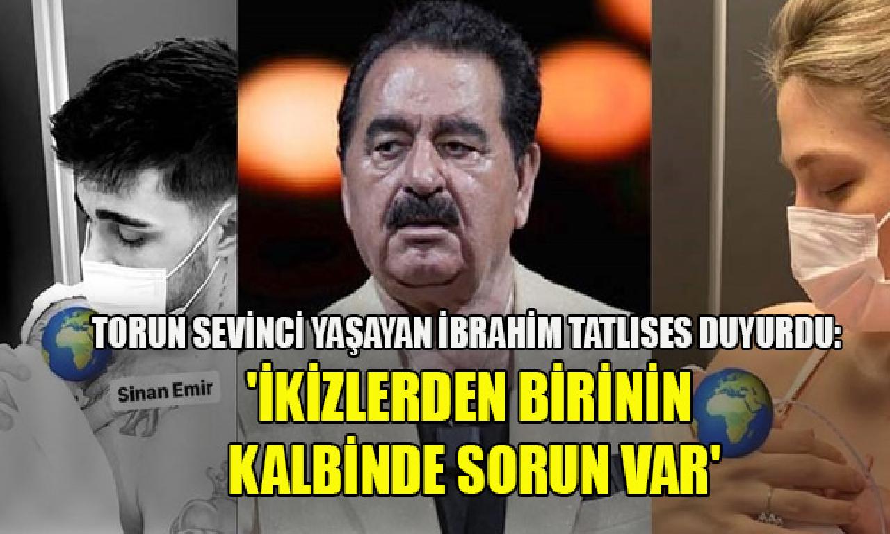 Torun sevinci yaşayan İbrahim Tatlıses duyurdu: İkizlerden birinin kalbinde sorun var - back