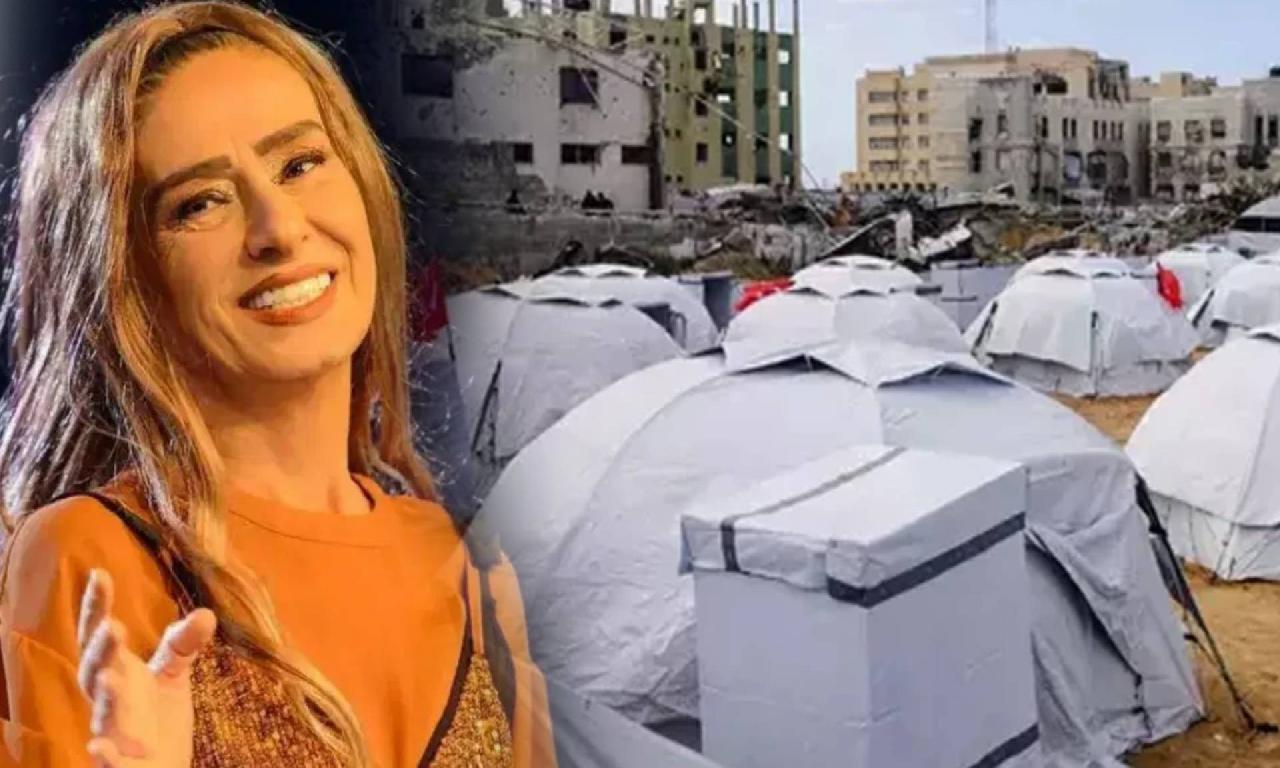 Gazze'den Yıldız Tilbe'ye teşekkür - back