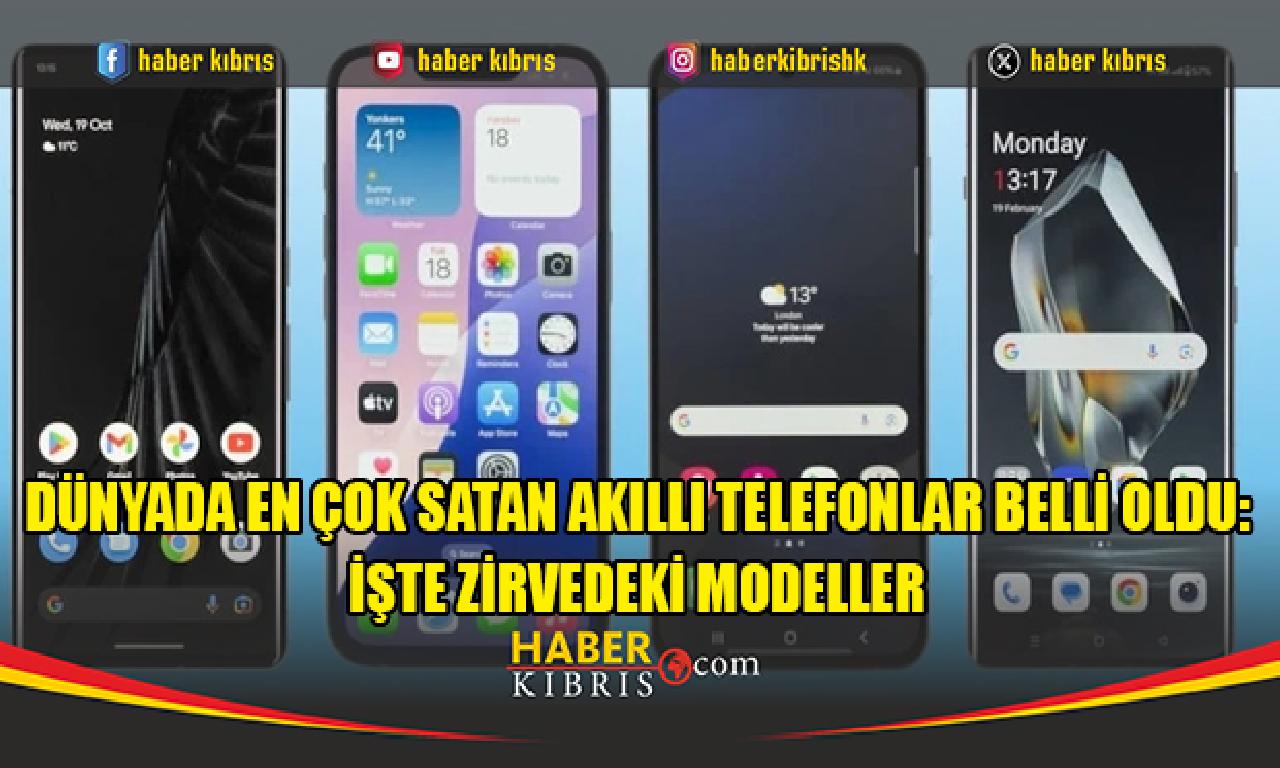 Dünyada en çok satan akıllı telefonlar belli oldu: İşte zirvedeki modeller - back