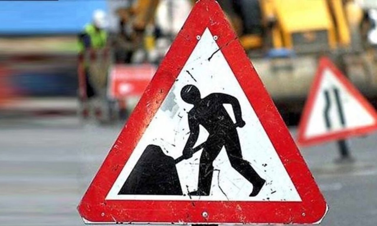 Kurudere-Turunçlu yolunda çalışma: Sürücülere dikkat uyarısı