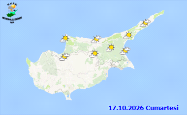 KKTC Meteoroloji hava tahmini GunTR5